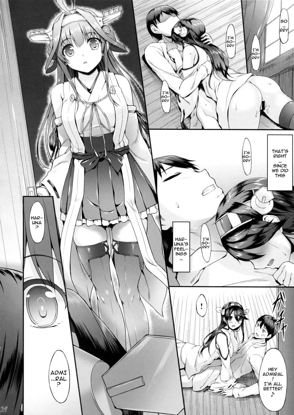 Hentai Manga Comic-Haruna Break Down-Read-23